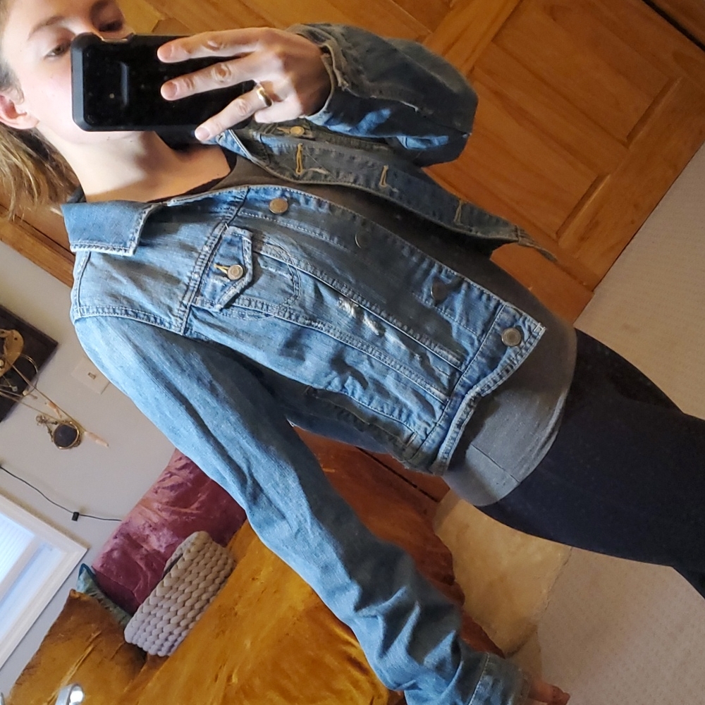 Custom patch Denim jacket - Picture 6 of 8